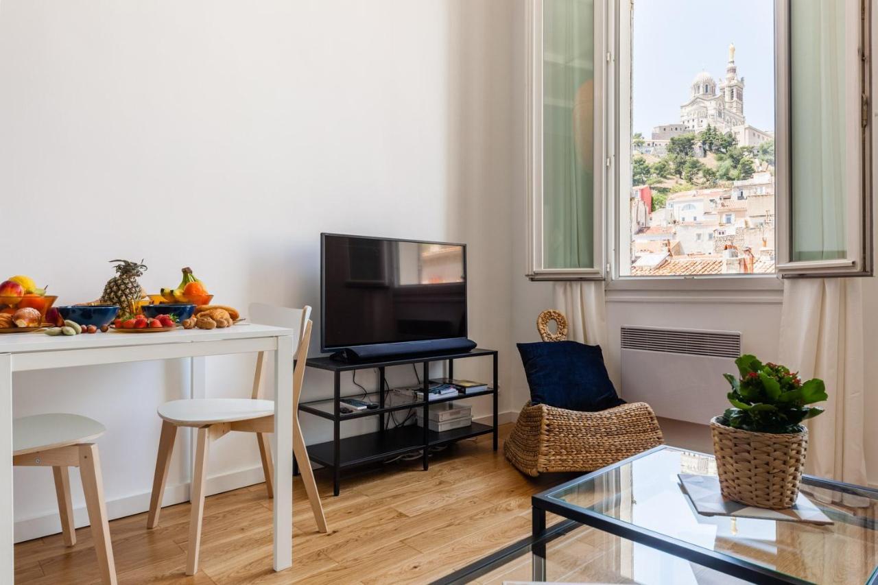 La Bonne Mere - Superbe Appartement Vue Notre Dame Marsylia Zewnętrze zdjęcie