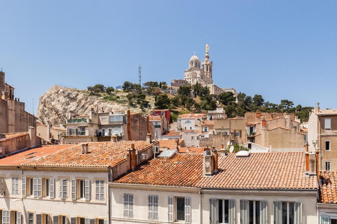 La Bonne Mere - Superbe Appartement Vue Notre Dame Marsylia Zewnętrze zdjęcie